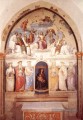 Trinité et Six Saints 1521 Renaissance Pietro Perugino